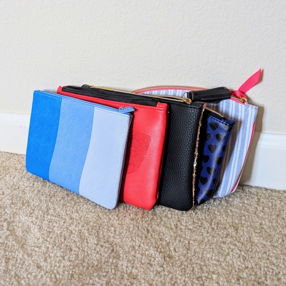 Set of 5 - Ipsy makeup bags - Picture 2 of 5